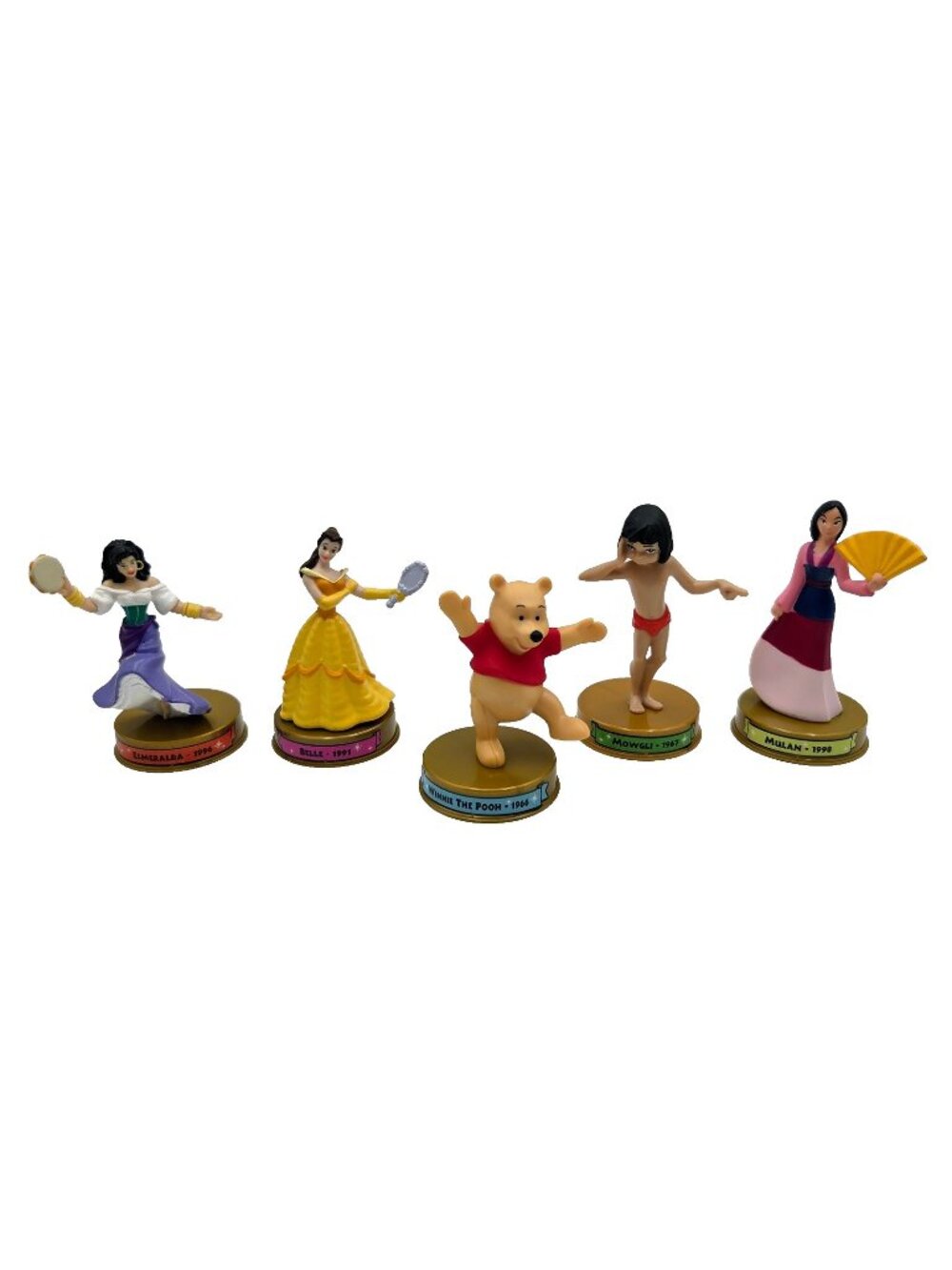 McDonald’s 2002 Walt Disney World 100 Years Of Magic Lot Of 5 Figurines Toy Read